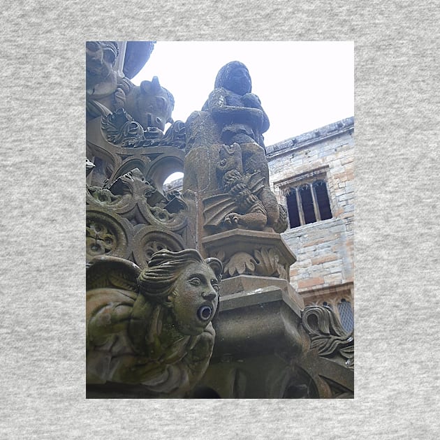 Fountain Detail (13), Linlithgow Palace, Scotland by MagsWilliamson